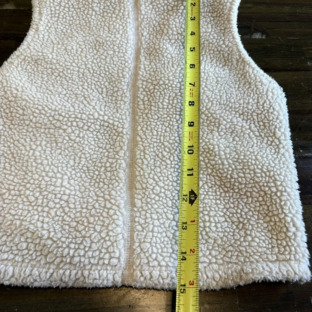 Vintage Patagonia Sherpa Vest Pink Baby Girl Toddler Color Block Cream 24M
